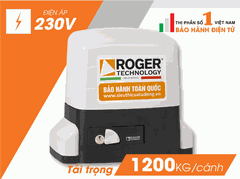 BỘ MOTOR CỔNG TRƯỢT ROGER KIT R30 | 230V | 1200 KG