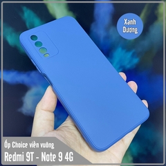 Ốp lưng cho Xiaomi Redmi 9T - Redmi Note 9 4G Choice viền vuông dẻo lót nhung che camera