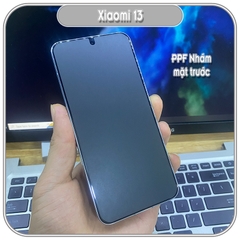 Miếng Dán PPF Mặt Trước Cho Xiaomi Mi 13 - 13 Pro - 13 Lite (Civi 2), Trong Suốt - Nhám - Nhìn Trộm