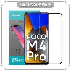 Kính cường lực Nillkin CP+ PRO cho Xiaomi Poco M4 Pro 4G - FULL viền đen