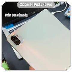 Miếng Dán PPF mặt sau cho Xiaomi Pad 5 - 5 Pro 11inch Nhám chống vân tay