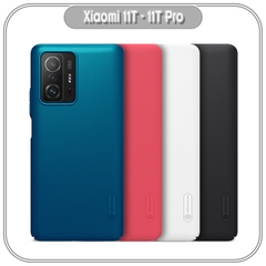 Ốp lưng cho Xiaomi 11T - 11T Pro Frosted Shield nhựa PC cứng Nillkin , Vân nhám , chống vân tay