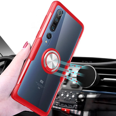 Ốp lưng Xiaomi Mi 10 - Mi 10 Pro Trong Suốt Chống Sốc iRing Viền Màu