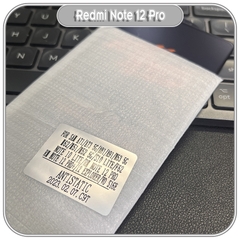 Kính cường lực Xiaomi Redmi Note 12 Pro Antistatic Dustproof - Không tĩnh điện chống bụi