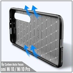 Ốp lưng cho Xiaomi Mi 10 / Mi 10 Pro chống sốc Carbon Auto Focus