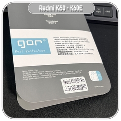 Bộ 2 miếng kính cường lực Gor trong suốt cho Xiaomi Redmi K60 - K60 Pro - K60E