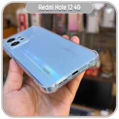 Ốp lưng chống sốc cho Redmi Note 12 4G - 12 Pro 4G & 5G - 12S - 12 Turbo nhựa dẻo TPU trong che camera