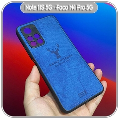 Ốp lưng cho Xiaomi Redmi Note 11S 5G - Poco M4 Pro 5G giả da con hươu DEER