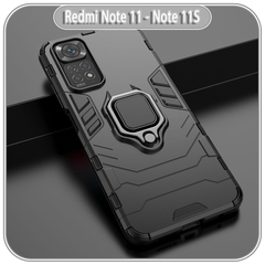 Ốp lưng cho Xiaomi Redmi Note 11 - Note 11S iRON MAN IRING Nhựa PC cứng viền dẻo chống sốc