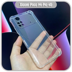 Ốp lưng cho Xiaomi Poco M4 Pro 4G nhựa dẻo TPU trong che camera