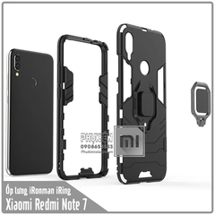 Ốp lưng Xiaomi Redmi Note 7 iRON - MAN IRING Nhựa PC cứng viền dẻo chống sốc