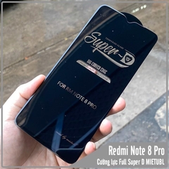 Kính cường lực Super D cho Xiaomi Redmi Note 8 Pro/ Oppo A9X/ ViVo Y19-U20-U3 Full 9H viền màu