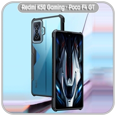 Ốp lưng cho Xiaomi Redmi K50 Gaming - Poco F4 GT chống sốc trong viền nhựa dẻo XunDD