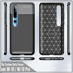 Ốp lưng cho Xiaomi Mi 10 / Mi 10 Pro chống sốc Carbon Auto Focus