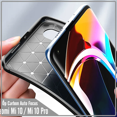 Ốp lưng cho Xiaomi Mi 10 / Mi 10 Pro chống sốc Carbon Auto Focus