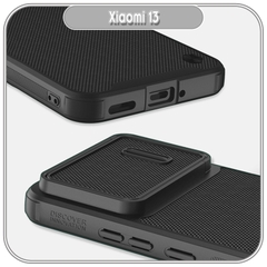 Ốp lưng cho Xiaomi 13 Vải Nillkin Textured Casse S Trượt Che Camera