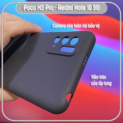 Ốp lưng TPU dẻo đen cho Xiaomi Redmi Note 10 5G - Poco M3 Pro che Camera