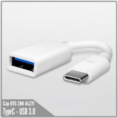 Cáp OTG Zmi AL271 chuyển từ TypeC - USB 3.0