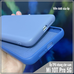Ốp lưng cho Xiaomi Mi 10T Pro - Redmi K30S , nhựa TPU dẻo màu lót nhung che camera