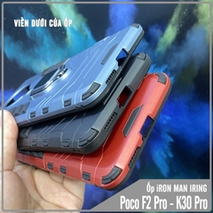 Ốp lưng cho Xiaomi Poco F2 Pro / Redmi K30 Pro - K30 Ultra iRON - MAN IRING Nhựa PC cứng viền dẻo chống sốc