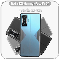 Ốp lưng cho Xiaomi Redmi K50 Gaming - Poco F4 GT, nhám viền màu WLONS