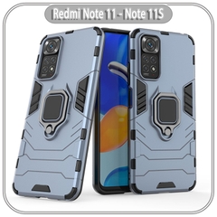 Ốp lưng cho Xiaomi Redmi Note 11 - Note 11S iRON MAN IRING Nhựa PC cứng viền dẻo chống sốc