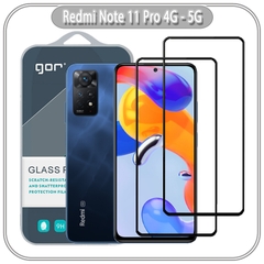 Bộ 2 miếng cường lực GOR Full 2.5D cho Xiaomi Redmi Note 11 Pro 4G - 5G