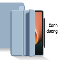 Bao da cho Xiaomi Pad 6 - 6 Pro, mặt trước PU, mặt sau TPU dẻo