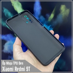 Ốp lưng cho Xiaomi Redmi 9T - Note 9 4G TPU dẻo đen che Camera