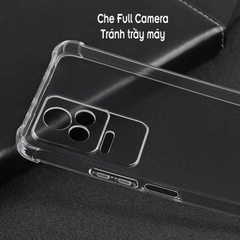 Ốp lưng cho Xiaomi Redmi K50 - K50 Pro TPU Trong Suốt Che Camera