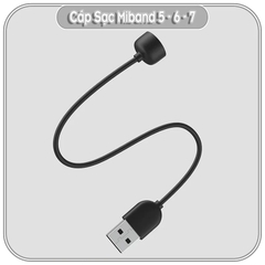 Cáp sạc USB cho Xiaomi Miband 5/6/7 hãng Mijobs