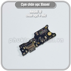 Cụm chân sạc + mic Redmi 10 4G