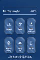 Cường lực tĩnh điện cho Redmi Note 12 4G - 12S - 12 Pro - 12 Turbo, Antistatic Dustproof