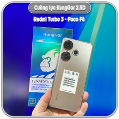 Bộ 2 Cường lực KungGor cho Redmi Turbo 3 - Poco F6