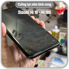 Cường lực Xiaomi 10, full viền đen MIETUBL