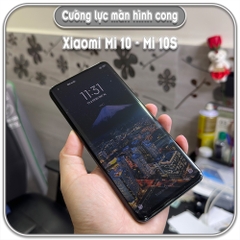 Cường lực Xiaomi 10, full viền đen MIETUBL