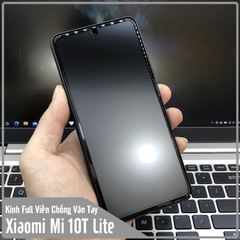 Cường lực nhám Xiaomi Mi 10T Lite - Redmi Note 9 Pro 5G - Full màn chống vân tay cho