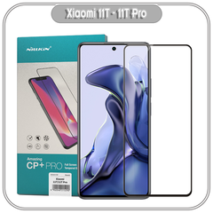 Kính cường lực Nillkin CP+ PRO cho Xiaomi 11T - 11T Pro - Full viền đen