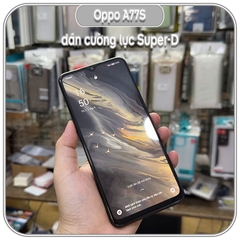 Cường lực Super-D cho Oppo A77S - Full viền Đen MIETUBL