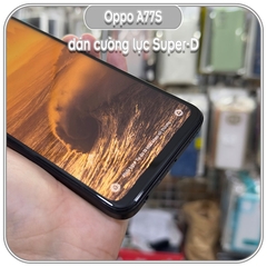 Cường lực Super-D cho Oppo A77S - Full viền Đen MIETUBL