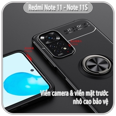 Ốp lưng cho Xiaomi Redmi Note 11 - Note 11S chống sốc iRing Auto Focus