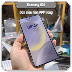 Dán màn hình Samsung S24, PPF trong - nhám