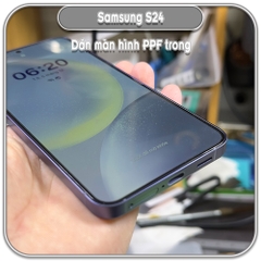 Dán màn hình Samsung S24, PPF trong - nhám