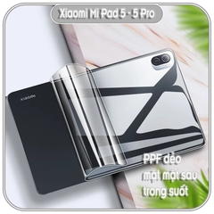 Miếng dán lưng PPF trong suốt cho Xiaomi Pad 5 - 5 Pro 11 inch chống trầy