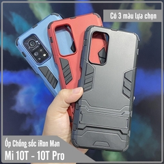 Ốp lưng cho Xiaomi Mi 10T - Mi 10T Pro 5G iRON - MAN Nhựa PC cứng viền dẻo chống sốc