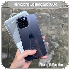 Bộ 2 miếng kính cường lực Gor không viền 2.5D cho các dòng máy iPhone 15-14-13-12-11