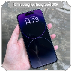 Bộ 2 miếng kính cường lực Gor không viền 2.5D cho các dòng máy iPhone 15-14-13-12-11