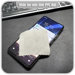Khăn mịn PVC lau màn hình điện thoại 8x8cm