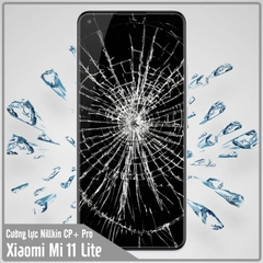 Kính cường lực Nillkin CP+ PRO cho Xiaomi Mi 11 Lite - FULL viền đen