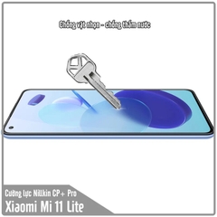 Kính cường lực Nillkin CP+ PRO cho Xiaomi Mi 11 Lite - FULL viền đen